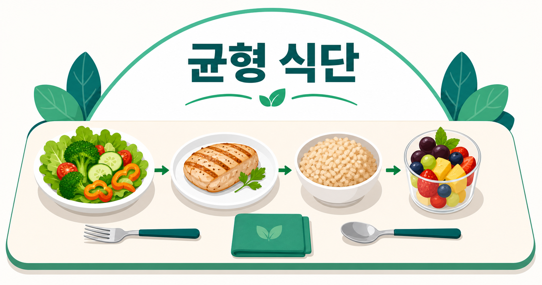 식사 순서와 함께